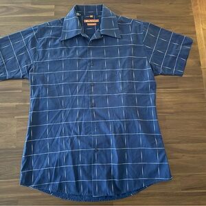 Ben Sherman Vintage Blue Check Button Down Shirt
